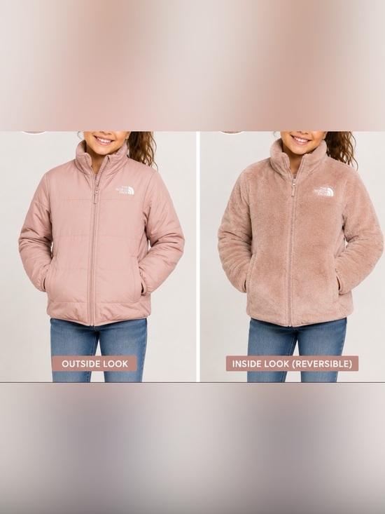 The North Face Other - The North Face Teen Girls Reversible Pink Puffer Jacket (18/20)